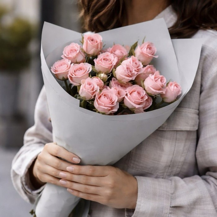 3 кустовые розы