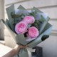 Букет 3 пионовидные розы