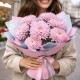 Букет 7 крупных хризантем