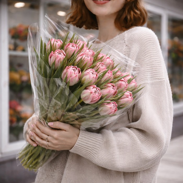 Тюльпан пионовидный Флеш Пойнт